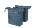 Basil Brooklyn Double Pannier Bag csomagtartóra szerelhető táska 2 részes 41 l, navy kék