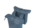 Basil Brooklyn Double Pannier Bag csomagtartóra szerelhető táska 2 részes 41 l, navy kék