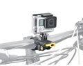 Topeak univerzális sportkamera adapter Sony/Go Pro/Shimano/Garmin-hez, kormány, nyereg, fejvédő (a termék ára a sportkamerát nem tartalmazza)