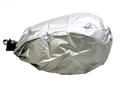 Topeak DynaPack DX nyeregcső táska 9,7L, fekete, QuickClick, vízálló huzattal