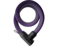Abus Yarnit 4004K/110 láncos kerékpárzár extra könnyű speciális textíl bevonatú Midnight Purple színben