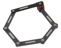 Abus Bordo uGrip 5700/80 összehajtható zár 80cm-es hossz, 5mm-es acéllapok, SH tartóval, fekete