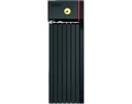 Abus Bordo uGrip 5700/100 összehajtható zár 100cm-es hossz, 5mm-es acéllapok, SH tartóval, fekete