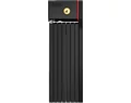 Abus Bordo uGrip 5700/100 összehajtható zár 100cm-es hossz, 5mm-es acéllapok, SH tartóval, fekete