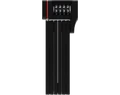 Abus Bordo uGrip számzáras lakat 5mm-es acéllapokból 5700C/80 fekete 80cm SH tartóval
