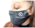 Ajándéktárgy Kellys pamut Maszk, női ergonómiával, fekete/fehér