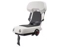 Polisport Guppy Junior gyerekülés csomagtartóra 22-35kg-ig, fehér/sötétszürke