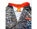 KTM Factory Prime rövid ujjú kerékpáros mez fekete/narancs S