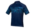 Endura Hummvee Ray rövid ujjú kerékpáros mez kék XL-es