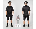 Endura Hummvee Ray Jersey rövid ujjú kerékpáros mez fekete XXL-es
