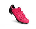 FLR Elite F-55 MTB cipő, 3 tépőzáras rögzítés, 38-as méret, fluo pink