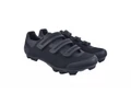 FLR F-55 Knit MTB cipő, 3 tépőzáras rögzítés, 38-as méret fekete
