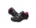 FLR Pro Road F-35 országúti cipő, 3 tépőzáras, fekete/pink, 38-as