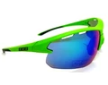 BBB Impulse PC sport szemüveg BSG-52, matt zöld, 3 lencsével