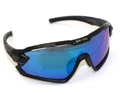 Casco SX-34 Carbonic sportszemüveg fekete keret, kék lencse