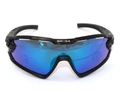 Casco SX-34 Carbonic sportszemüveg fekete keret, kék lencse