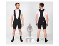 Endura Xtract Gel Short II kantáros kerékpáros nadrág zselés betéttel, fekete, XXL-es