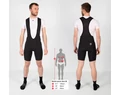 Endura Xtract Gel Short II kantáros kerékpáros nadrág zselés betéttel, fekete, XL-es