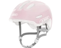 ABUS Smiley 3.0 ACE LED pure rose gyerek bukósisak újra tölthető Led világítással S 45-50cm