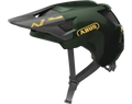 Abus Youdrop extravagány kerékpáros sportsisak ifjaknak moss green S-es méret 48-55 cm fejkerületre