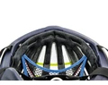 Casco Speedairo 2 RS országúti bukósisak Vautron (fényre sötétedő) lencsével, kék/neon sárga M 54-59cm
