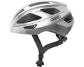 Abus Macator kerékpáros szabadidő bukósisak fényes ezüst M, (52-58cm fejkerülethez)