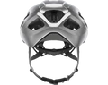 Abus Macator kerékpáros szabadidő bukósisak fényes ezüst M, (52-58cm fejkerülethez)