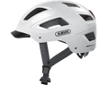 Abus Hyban 2.0 kerékpáros bukósisak beépített villogóval fehér L-es (58-61cm)