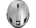Abus HYP-E ACE kerékpáros bukósisak első és hátsó világítással index jelzővel mágneses lencsével gleam silver S (52-54cm)