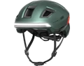 Abus HYP-E kerékpáros bukósisak első és hátsó világítással index jelzővel jungle green S (54-58cm)