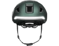 Abus HYP-E kerékpáros bukósisak első és hátsó világítással index jelzővel jungle green S (54-58cm)