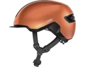 Abus HUD-Y felnőtt városi bukósisak In-Mold, mágneses hátsó lámpa, goldfish orange S (51-55cm)