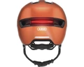 Abus HUD-Y felnőtt városi bukósisak In-Mold, mágneses hátsó lámpa, goldfish orange M-es (54-58cm)