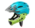 Cratoni C-Maniac fullface felnőtt bukósisak matt-ocean/lime S-M, 52-56cm