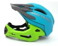 Cratoni C-Maniac fullface felnőtt bukósisak matt-ocean/lime S-M, 52-56cm