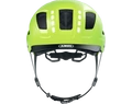Abus Hyban 2.0 kerékpáros bukósisak LED csíkkal signal yellow M-es 52-58cm
