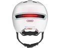 Abus HUD-Y felnőtt városi bukósisak In-Mold, mágneses hátsó lámpa, flower white L (57-61cm)