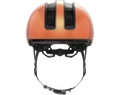 Abus HUD-Y felnőtt városi bukósisak In-Mold, mágneses hátsó lámpa, goldfish orange L (57-61cm)