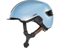 Abus HUD-Y felnőtt városi bukósisak In-Mold, mágneses hátsó lámpa, iced blue S (51-55cm)