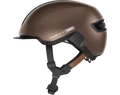 Abus HUD-Y felnőtt városi bukósisak In-Mold, mágneses hátsó lámpa, metallic copper S (51-55cm)