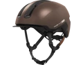 Abus HUD-Y felnőtt városi bukósisak In-Mold, mágneses hátsó lámpa, metallic copper S (51-55cm)