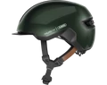Abus HUD-Y felnőtt városi bukósisak In-Mold, mágneses hátsó lámpa, moss green M (54-58cm)