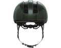 Abus HUD-Y felnőtt városi bukósisak In-Mold, mágneses hátsó lámpa, moss green M (54-58cm)
