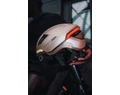 Abus HYP-E kerékpáros bukósisak első és hátsó világítással index jelzővel jungle green S (51-55cm)