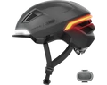 Abus HYP-E kerékpáros bukósisak első és hátsó világítással index jelzővel volcano titan S (51-55cm)