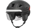 Abus HYP-E ACE kerékpáros bukósisak első és hátsó világítással index jelzővel mágneses lencsével volcano titán S (51-55cm)