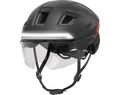 Abus HYP-E ACE kerékpáros bukósisak első és hátsó világítással index jelzővel mágneses lencsével volcano titán S (51-55cm)