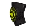 Endura Singletrack térdvédő, puha memóriahabos betéttel, fekete-lime, L-XL