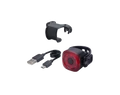 BBB BLS-226 Spirit akkumulátoros hátsó mini lámpa USB-vel tölthető, fekete