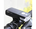 Cateye AMPP1100 HL-EL1100RC 2LED-es elsőlámpa USB-ről tölthető 1100 Lumen fényerő 5funkció, csak bukósisak adapterrel